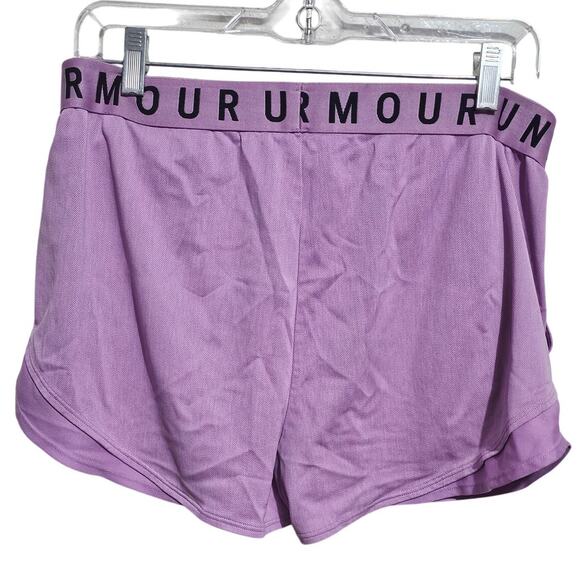 Under Armour Shorts Play Up 3.0 Womens Size Large Loose athletic Activewear (907 - Picture 4 of 6
